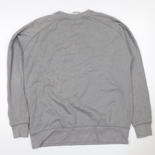 Champion Men’s Grey M Indiana Hoosiers Graphic Print Pullover Sweatshirt