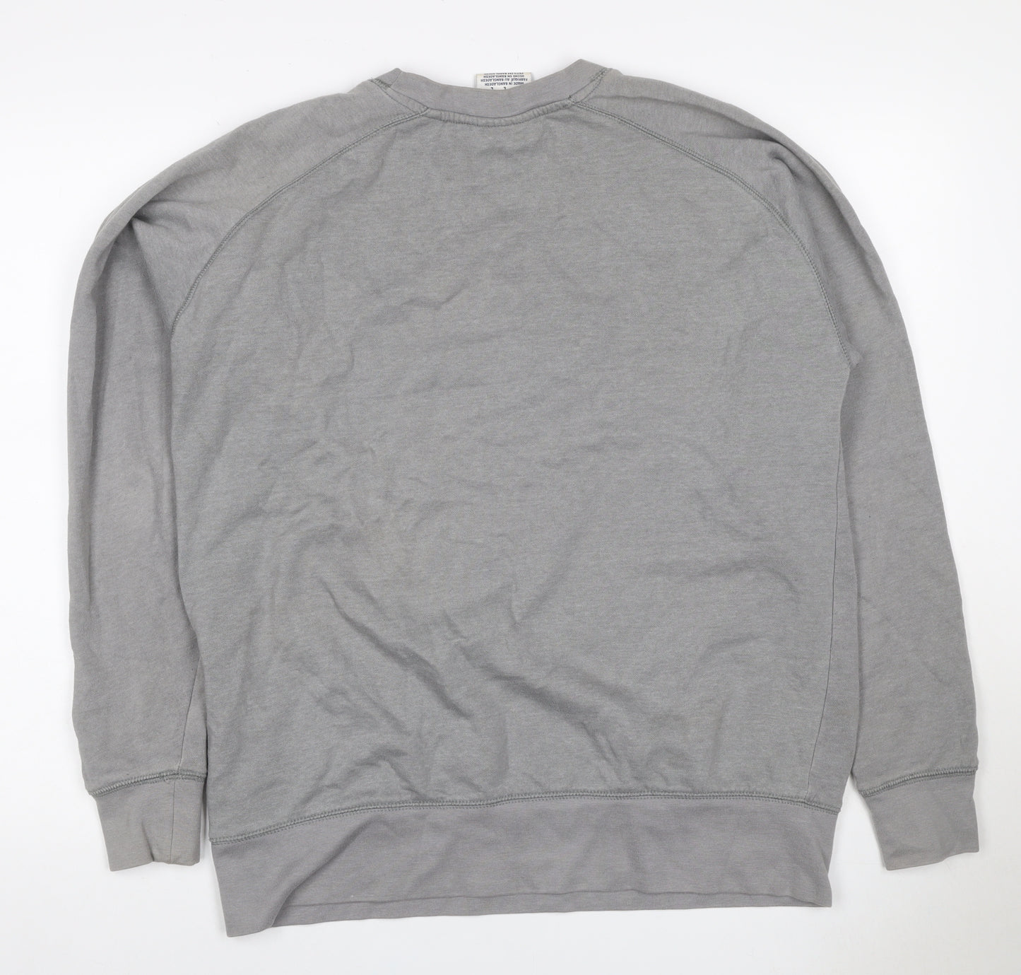 Champion Men’s Grey M Indiana Hoosiers Graphic Print Pullover Sweatshirt