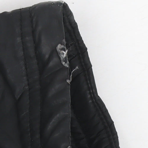 Hugo Boss Men’s Black UK 50 Quilted Puffer Jacket Insulated Mid-Length