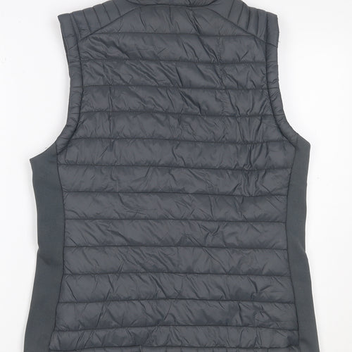 Trespass Women’s Grey UK 14 Quilted Puffer Bodywarmer Zip Gilet