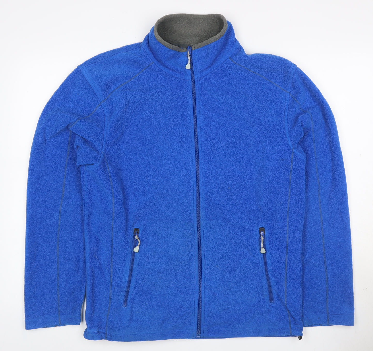 Regatta Men’s Blue M Full Zip Fleece Jacket Outdoor Hiking