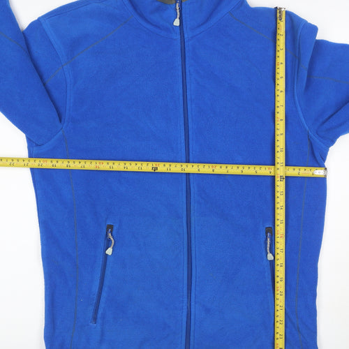 Regatta Men’s Blue M Full Zip Fleece Jacket Outdoor Hiking