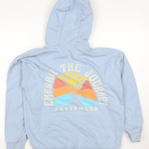 Passenger Women’s Blue XS Pullover Hoodie Graphic Print