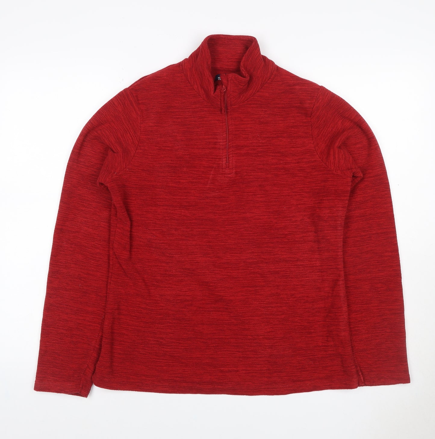 Mountain Warehouse Women’s Red UK 14 1/4 Zip Pullover Sweatshirt