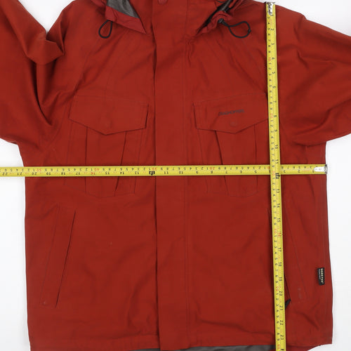 Craghoppers Men’s Red S Gore-Tex Hooded Waterproof Rain Jacket