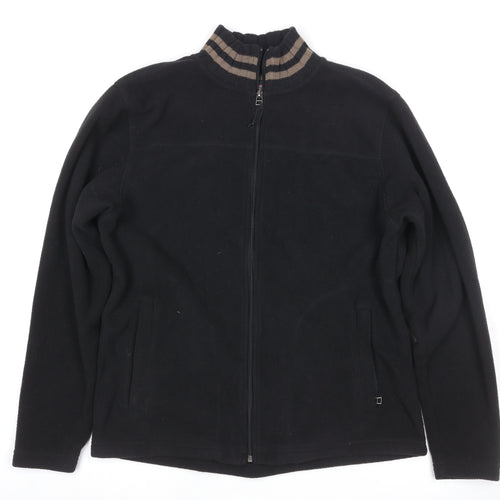 Cedarwood State Men’s Black M Fleece Full Zip Basic Jacket