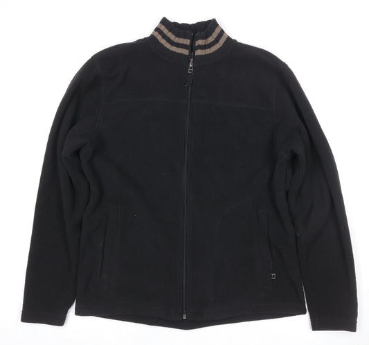 Cedarwood State Men’s Black M Fleece Full Zip Basic Jacket