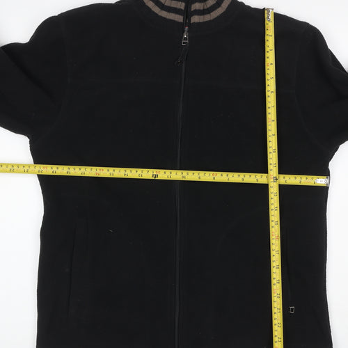 Cedarwood State Men’s Black M Fleece Full Zip Basic Jacket