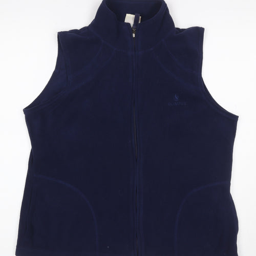Olympus Sport Women’s Blue Size 16 Fleece Full Zip Outdoor Waistcoat