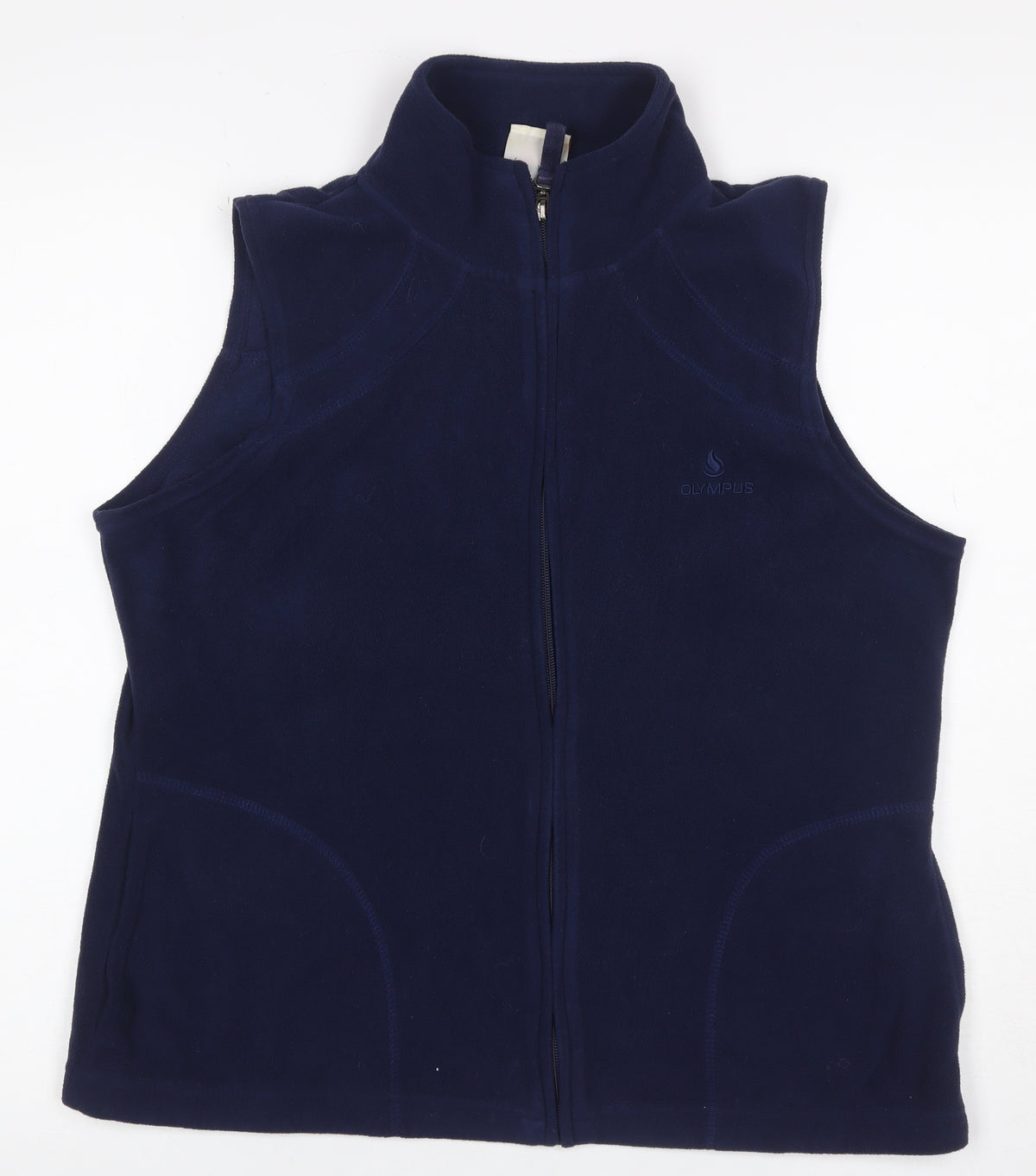 Olympus Sport Women’s Blue Size 16 Fleece Full Zip Outdoor Waistcoat