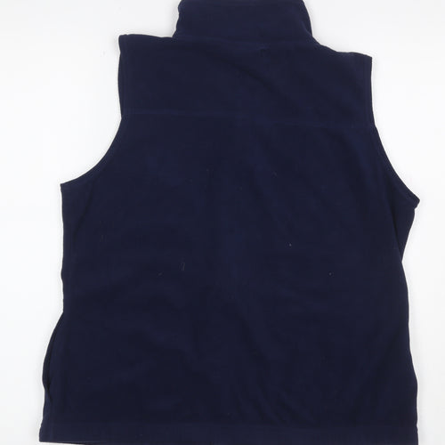 Olympus Sport Women’s Blue Size 16 Fleece Full Zip Outdoor Waistcoat