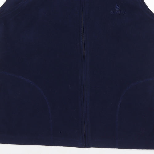 Olympus Sport Women’s Blue Size 16 Fleece Full Zip Outdoor Waistcoat