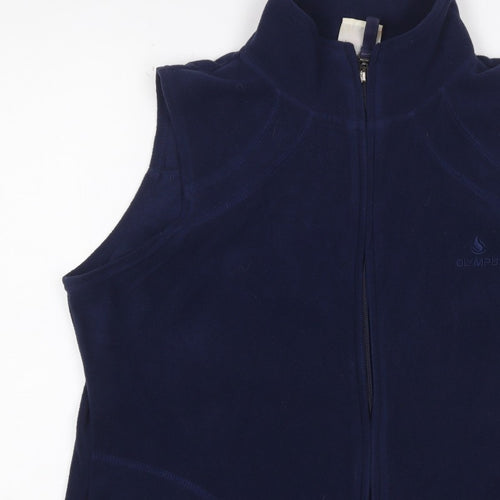 Olympus Sport Women’s Blue Size 16 Fleece Full Zip Outdoor Waistcoat