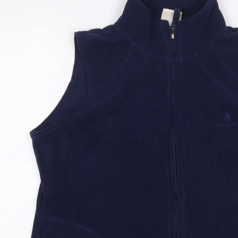 Olympus Sport Women’s Blue Size 16 Fleece Full Zip Outdoor Waistcoat