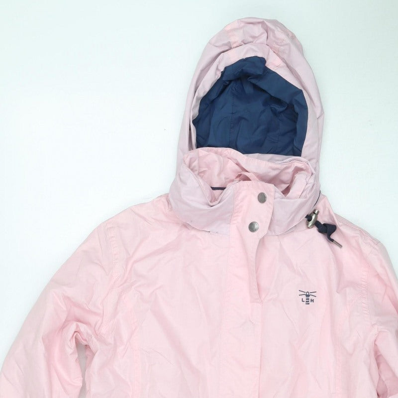 Lighthouse Women's Pink Size 10 Beachcomber Hooded Waterproof Rain Jacket
