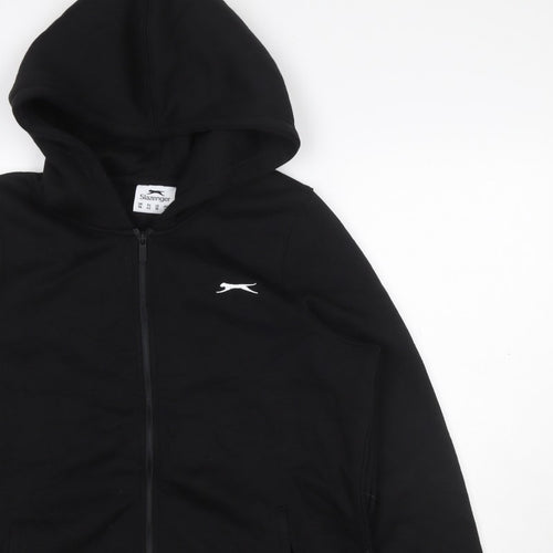 Slazenger Women’s Black UK 14 Full Zip Hooded Sports Hoodie