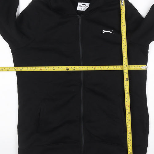 Slazenger Women’s Black UK 14 Full Zip Hooded Sports Hoodie
