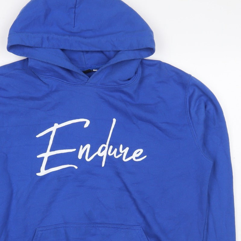 Additional view of Endure Performance Men’s Blue XL Pullover Graphic Print Hoodie