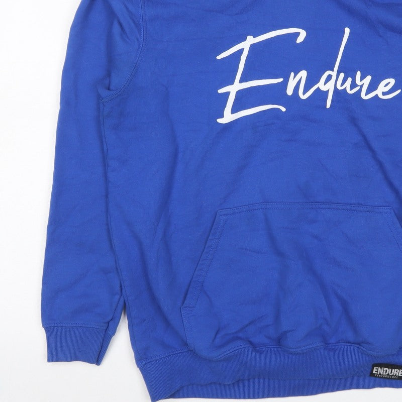 Additional view of Endure Performance Men’s Blue XL Pullover Graphic Print Hoodie