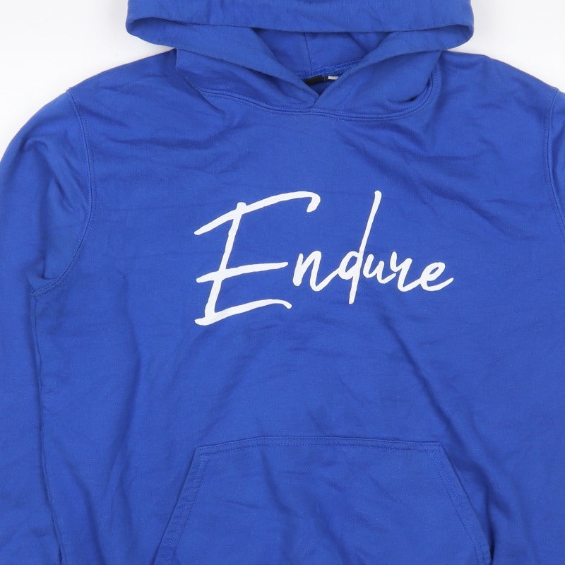 Additional view of Endure Performance Men’s Blue XL Pullover Graphic Print Hoodie