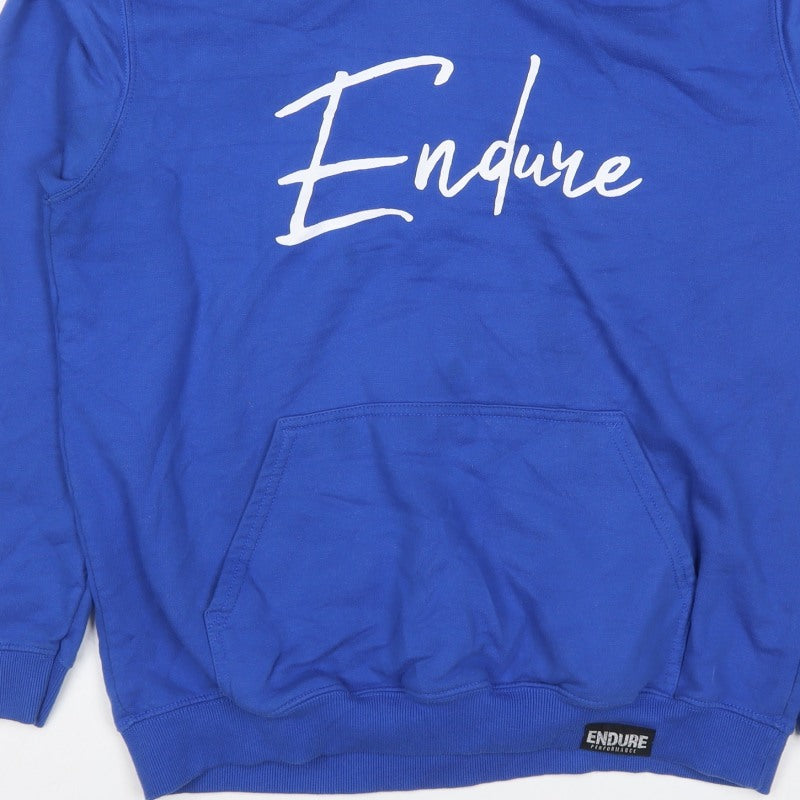 Additional view of Endure Performance Men’s Blue XL Pullover Graphic Print Hoodie