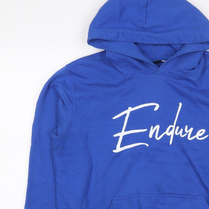 Additional view of Endure Performance Men’s Blue XL Pullover Graphic Print Hoodie