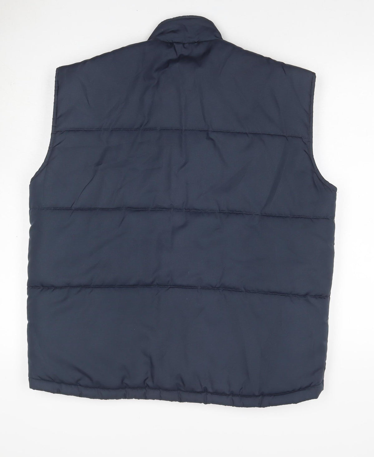 Mercedes-Benz Men’s Blue L Padded Bodywarmer Gilet Full Zip