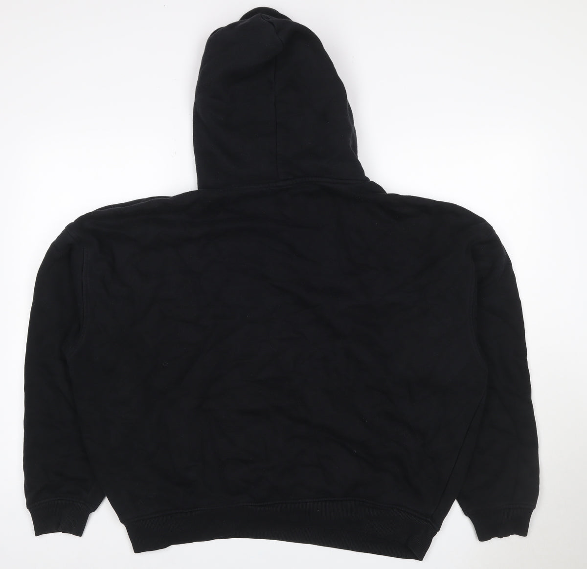HERA Women’s Black Logo Pullover Hoodie Size L Cotton Blend