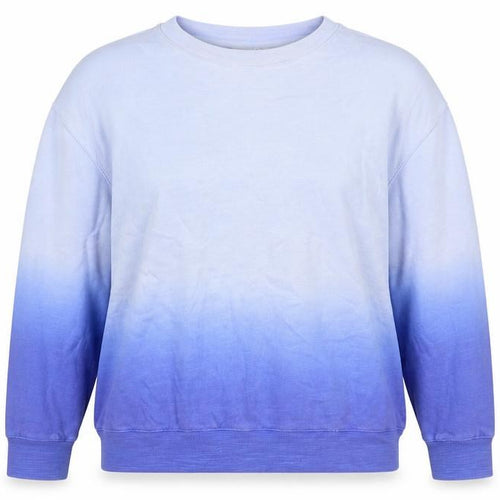 Marks and Spencer Women’s Blue Ombre Cotton M Pullover Sweatshirt