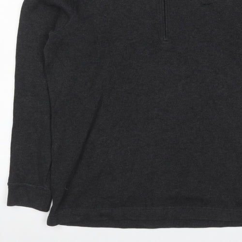 Nike Tiger Woods Men's Black M Pullover 1/4 Zip Golf Sweatshirt