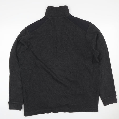 Nike Tiger Woods Men's Black M Pullover 1/4 Zip Golf Sweatshirt