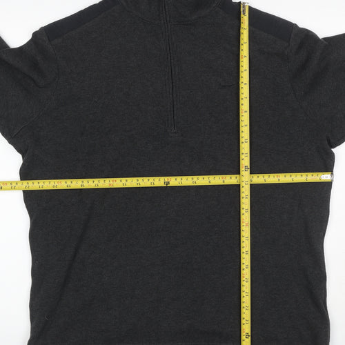 Nike Tiger Woods Men's Black M Pullover 1/4 Zip Golf Sweatshirt