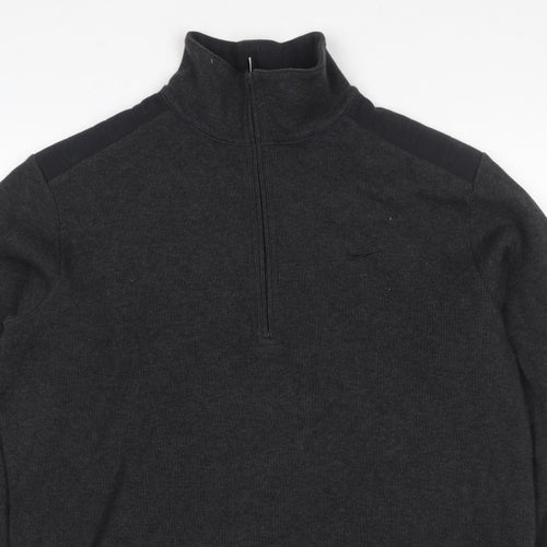 Nike Tiger Woods Men's Black M Pullover 1/4 Zip Golf Sweatshirt