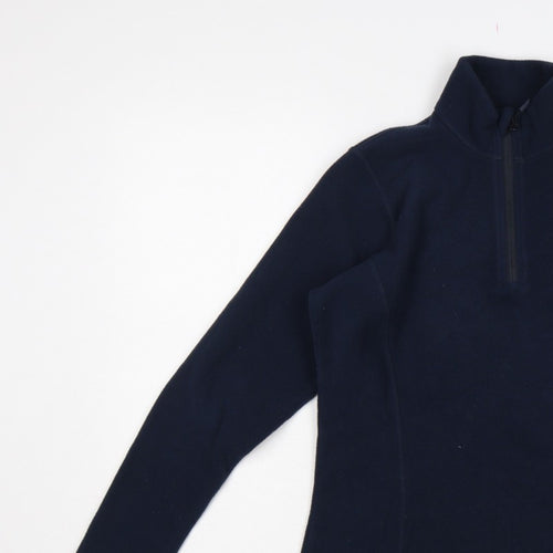 Helly Hansen Women’s Navy S 1/2 Zip Fleece Pullover Sweatshirt