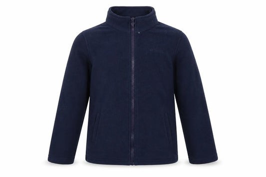 Mountain Warehouse Boys Blue 13 Years Fleece Full Zip Hiking Jacket