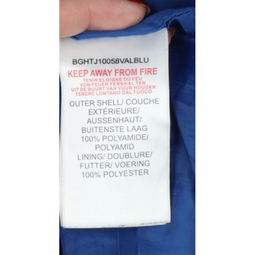 Berghaus Boys Blue Size 13 Hooded Ski Jacket Full Zip