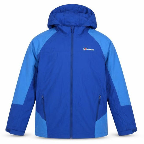 Berghaus Boys Blue Size 13 Hooded Ski Jacket Full Zip