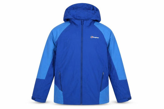 Berghaus Boys Blue Size 13 Hooded Ski Jacket Full Zip