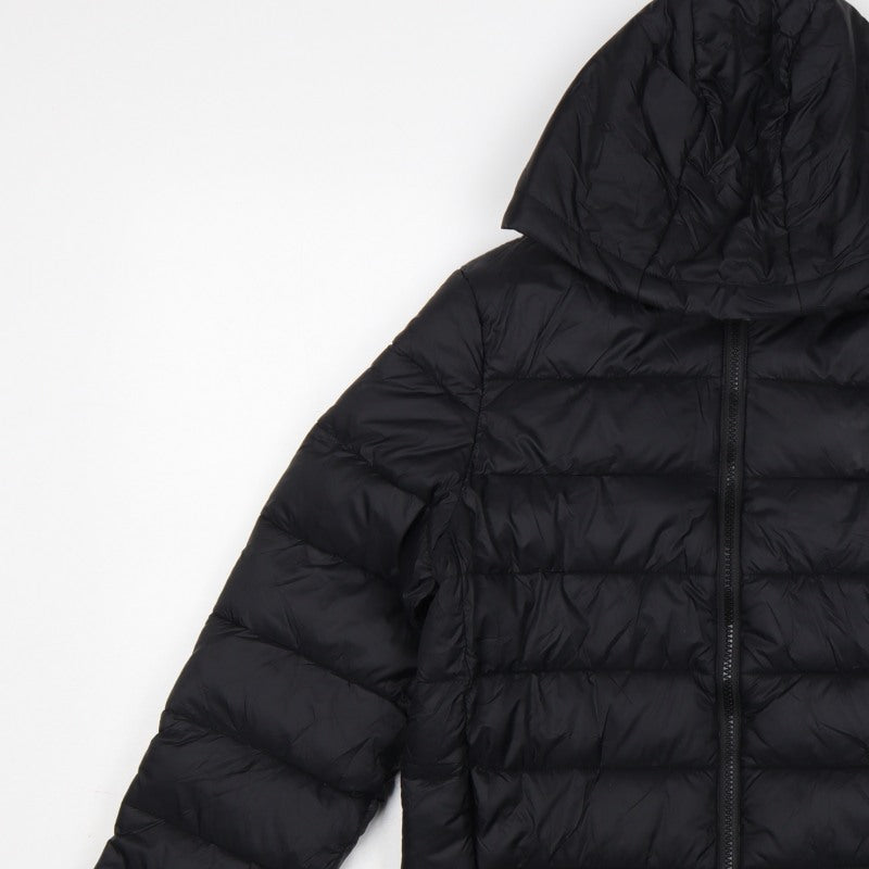 Marks and Spencer Boys Black 11-12 Years Hooded Puffer Jacket