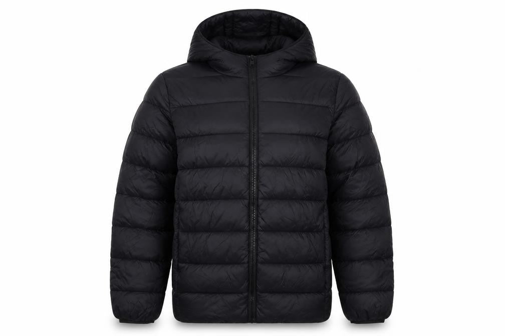 Marks and Spencer Boys Black 11-12 Years Hooded Puffer Jacket