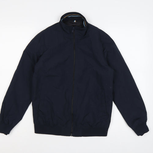 Next Boys Blue 12 Years Bomber Jacket Full Zip Lined Pockets