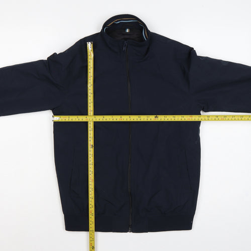 Next Boys Blue 12 Years Bomber Jacket Full Zip Lined Pockets