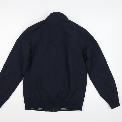 Next Boys Blue 12 Years Bomber Jacket Full Zip Lined Pockets