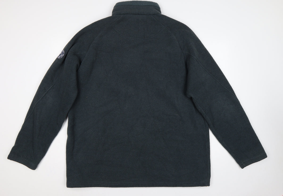 TOG24 Men’s Blue XXL Oakridge Full Zip Fleece Jacket Outdoor