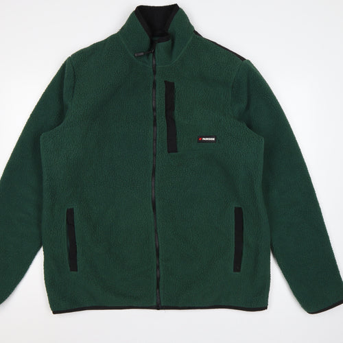 Parkside Men’s Green L Fleece Full Zip Workwear Jacket