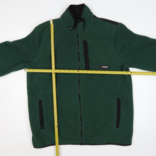 Parkside Men’s Green L Fleece Full Zip Workwear Jacket
