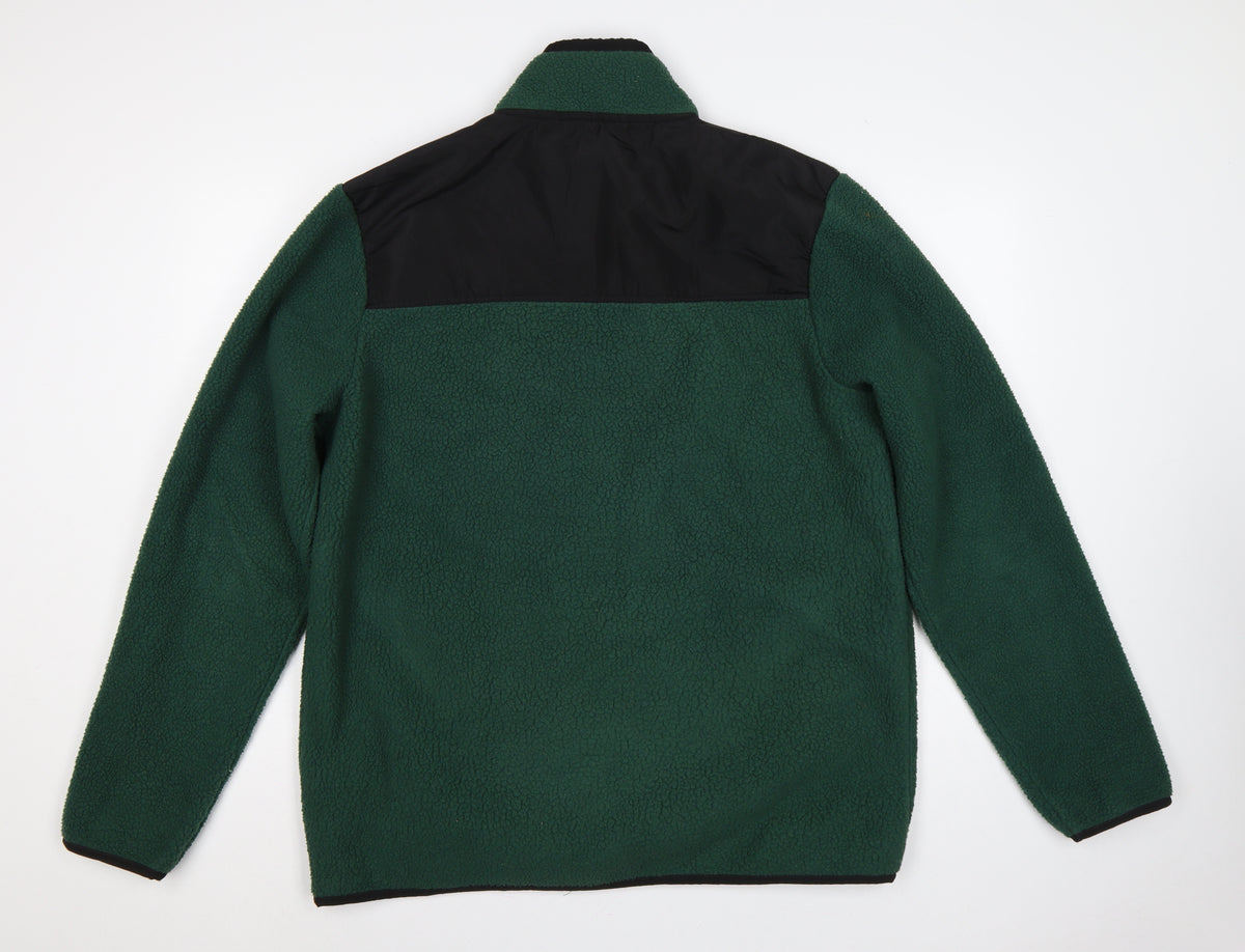 Parkside Men’s Green L Fleece Full Zip Workwear Jacket