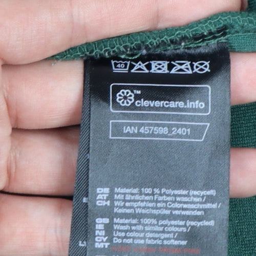 Parkside Men’s Green L Fleece Full Zip Workwear Jacket