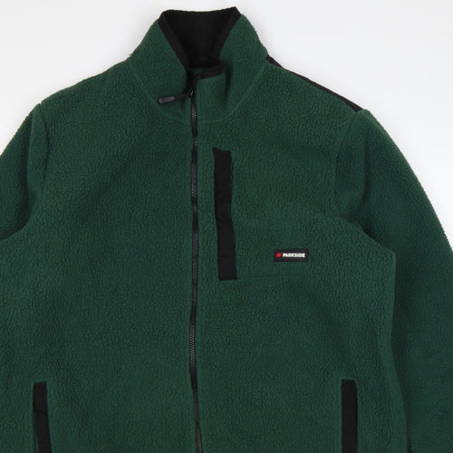 Parkside Men’s Green L Fleece Full Zip Workwear Jacket