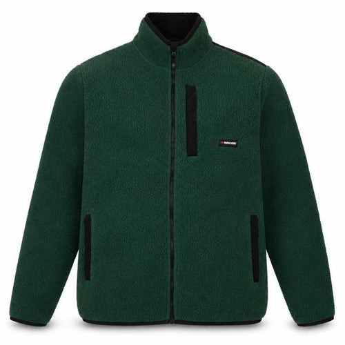 Parkside Men’s Green L Fleece Full Zip Workwear Jacket